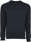 Am image of a Custom Next Level Unisex Laguna French Terry Raglan Sweatshirt in Midnight Navy!