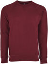 Am image of a Custom Next Level Unisex Laguna French Terry Raglan Sweatshirt in Cardinal!