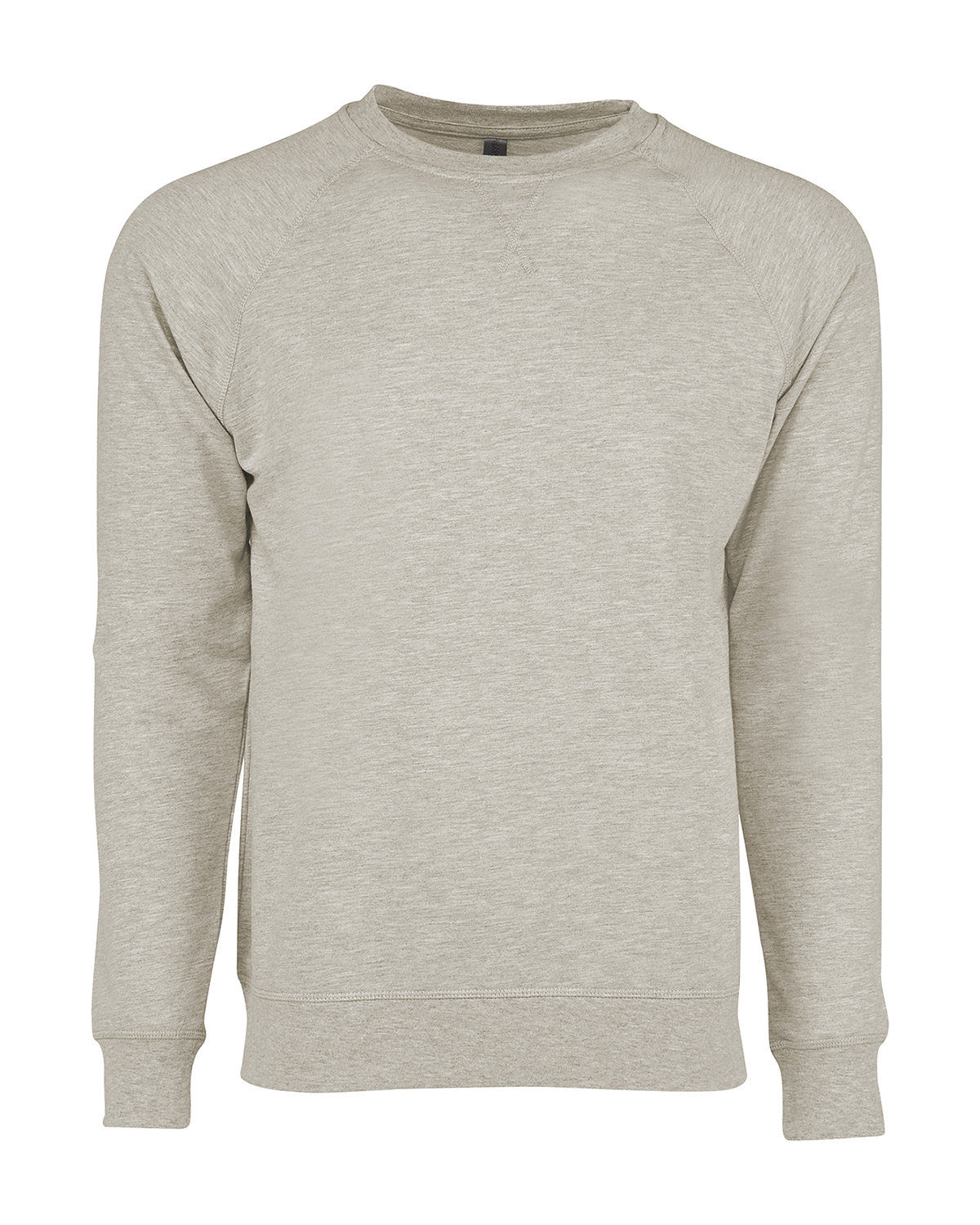 Next Level Unisex Laguna French Terry Raglan Sweatshirt in Oatmeal