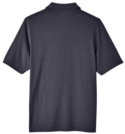 Am image of a Custom North End Men's Jaq Snap Up Stretch Performance Polo in Carbon!