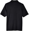 Am image of a Custom North End Men's Jaq Snap Up Stretch Performance Polo in Black!