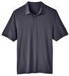 Am image of a Custom North End Men's Jaq Snap Up Stretch Performance Polo in Carbon!