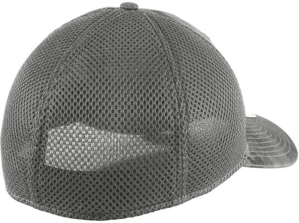 Am image of a Custom New Era Tonal Camo Stretch Tech Mesh Cap in Grey Camo!