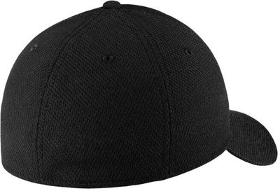 Am image of a Custom New Era Diamond Era Stretch Cap in Black!