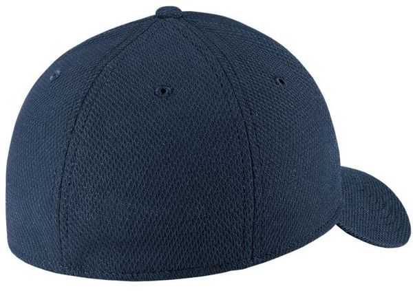 Am image of a Custom New Era Diamond Era Stretch Cap in Deep Navy!