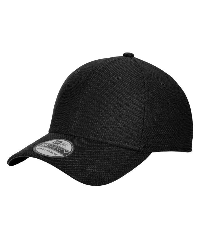 New Era Diamond Era Stretch Cap in Black