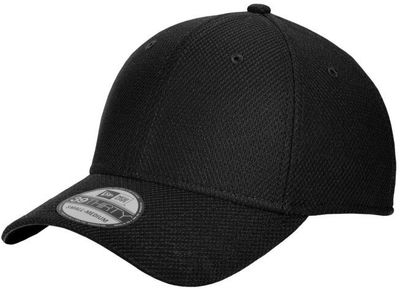 Am image of a Custom New Era Diamond Era Stretch Cap in Black!
