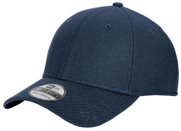 Am image of a Custom New Era Diamond Era Stretch Cap in Deep Navy!