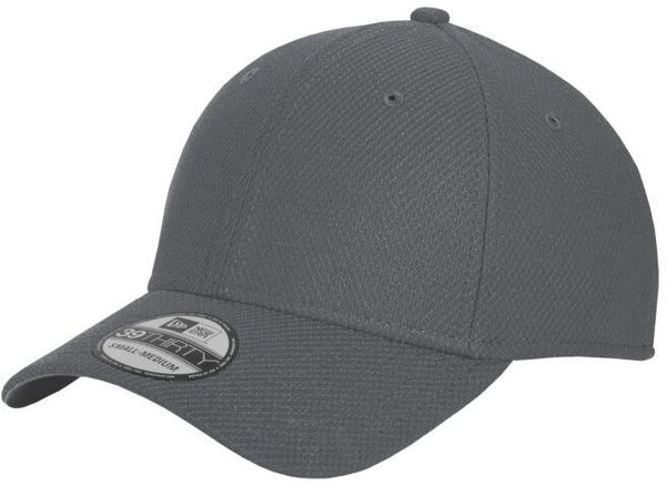 Am image of a Custom New Era Diamond Era Stretch Cap in Graphite!