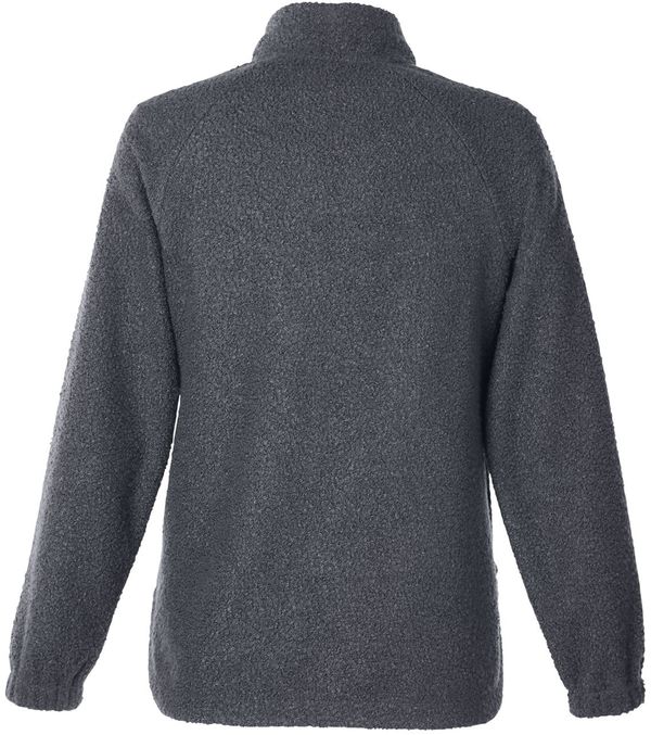 Am image of a Custom North End Ladies' Aura Sweater Fleece Quarter Zip in CARBON/ CARBON!