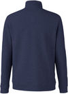 Am image of a Custom North End Mens Spirit Textured Quarter Zip in Classic Navy Heather!