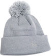 Am image of a Custom New Era Pom Pom Toque in Grey!