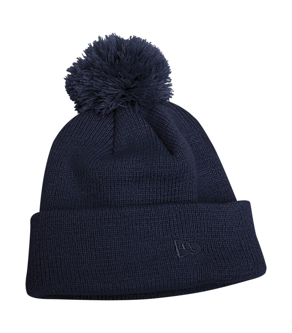 New Era Pom Pom Toque in Navy