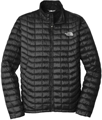 Am image of a Custom The North Face Thermoball Trekker Jacket in Black!