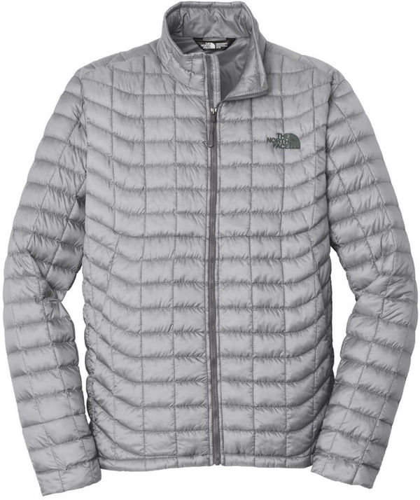 Am image of a Custom The North Face Thermoball Trekker Jacket in Mid Grey!