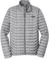 Am image of a Custom The North Face Thermoball Trekker Jacket in Mid Grey!