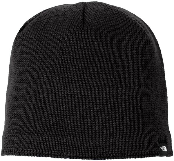 Am image of a Custom The North Face Mountain Beanie in Black!