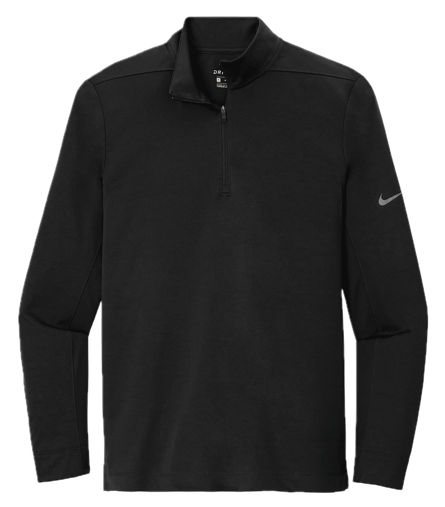 Nike Dry Half Zip Cover Up in Black