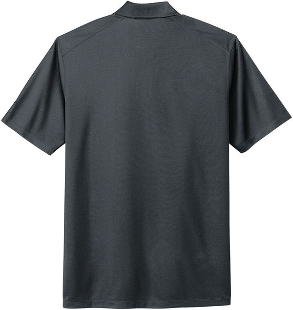 Am image of a Custom Nike DriFit Micro Pique Polo in Anthracite!
