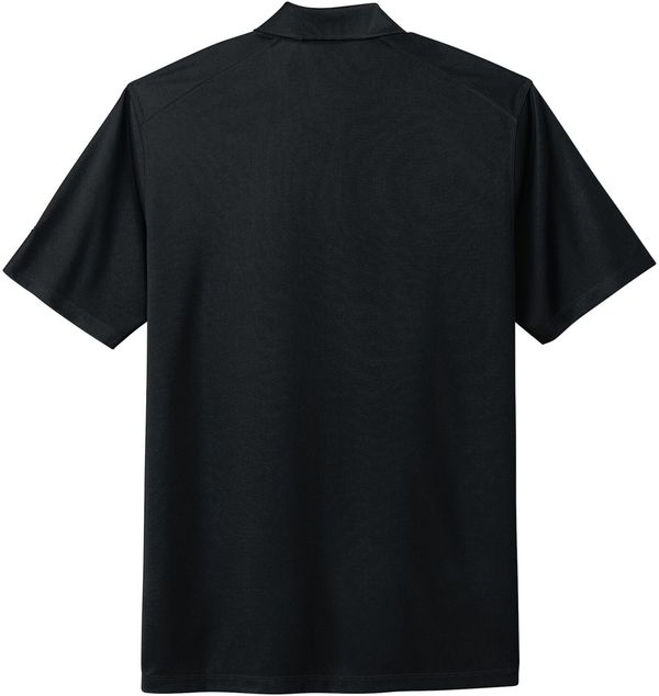 Am image of a Custom Nike DriFit Micro Pique Polo in Black!