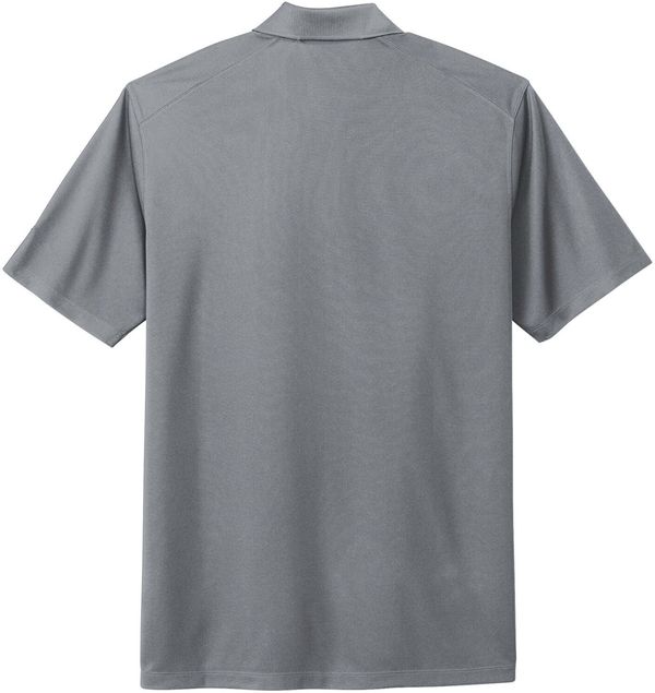 An image of a Custom Nike DriFit Micro Pique Polo in Cool Grey!