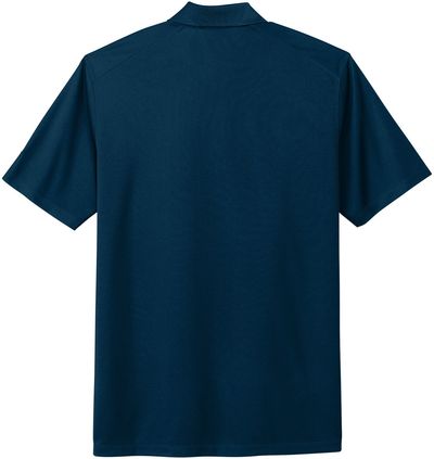 Am image of a Custom Nike DriFit Micro Pique Polo in Navy!
