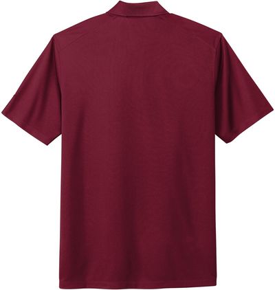 Am image of a Custom Nike DriFit Micro Pique Polo in Team Red!