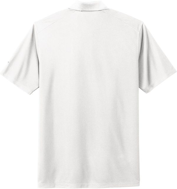 Am image of a Custom Nike DriFit Micro Pique Polo in White!