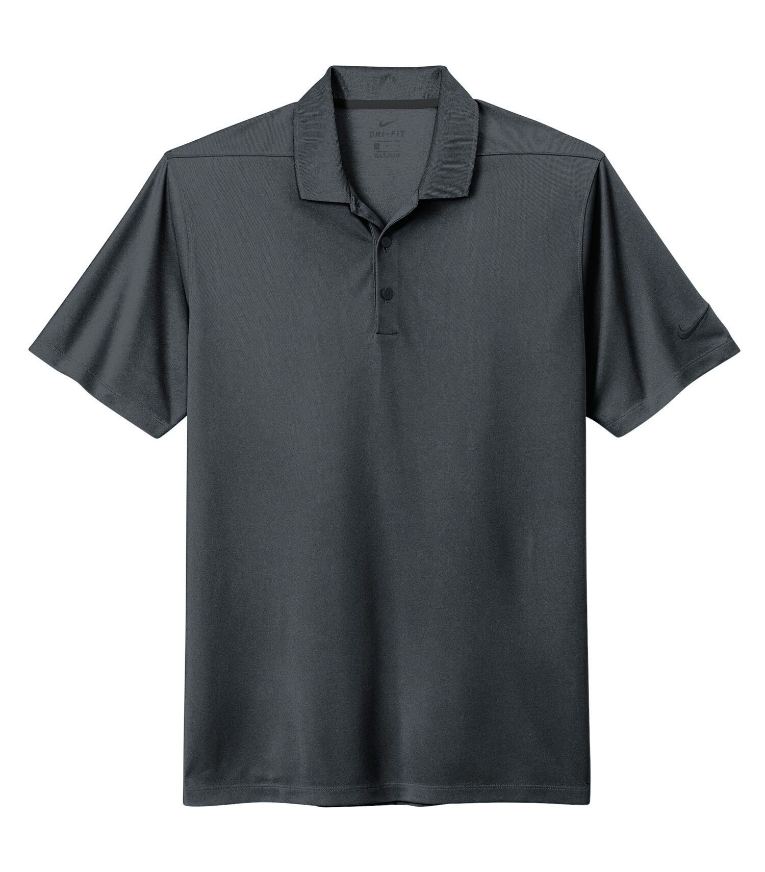 Nike DriFit Micro Pique Polo in Anthracite