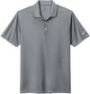 An image of a Custom Nike DriFit Micro Pique Polo in Cool Grey!