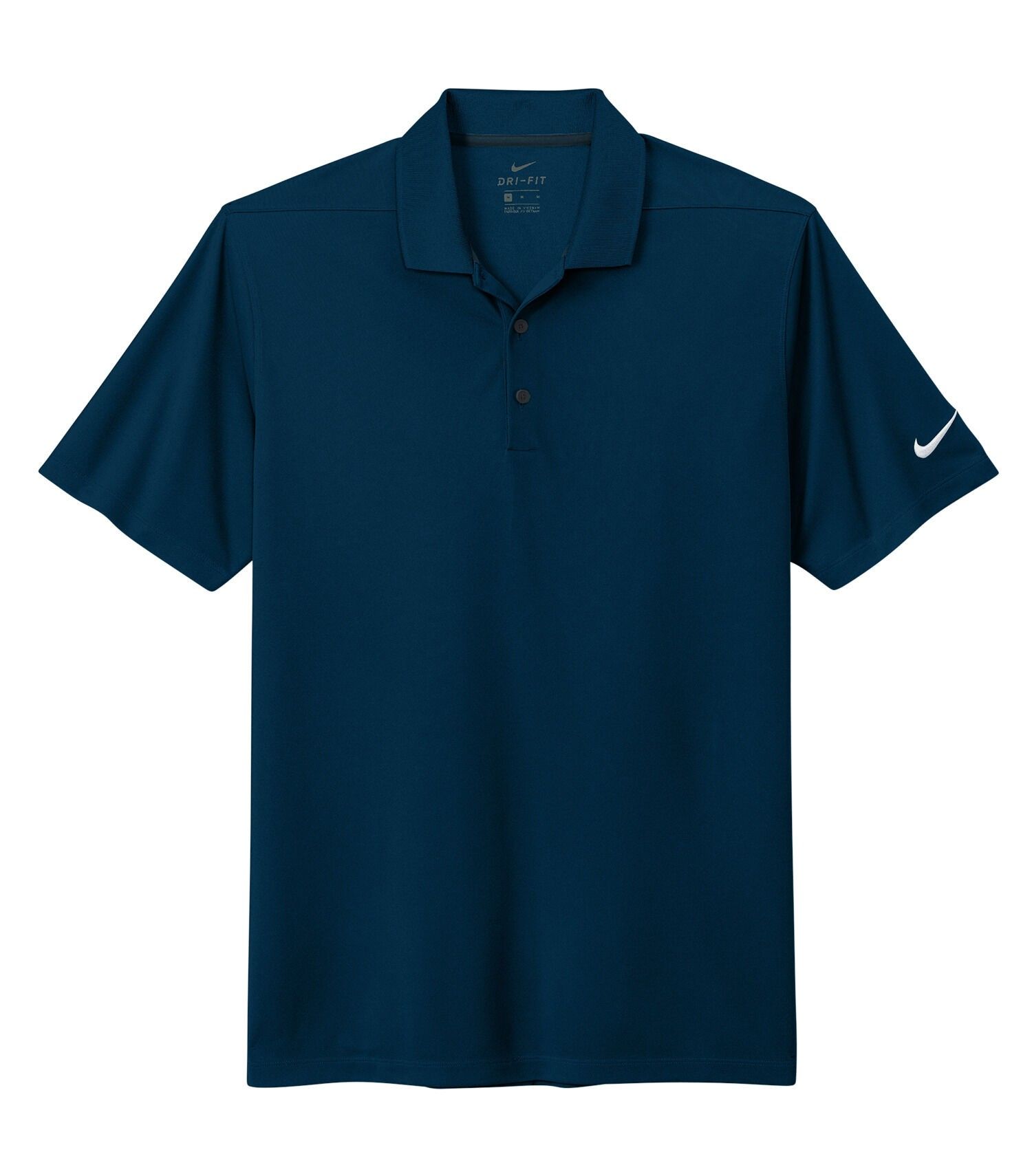 Nike DriFit Micro Pique Polo in Navy