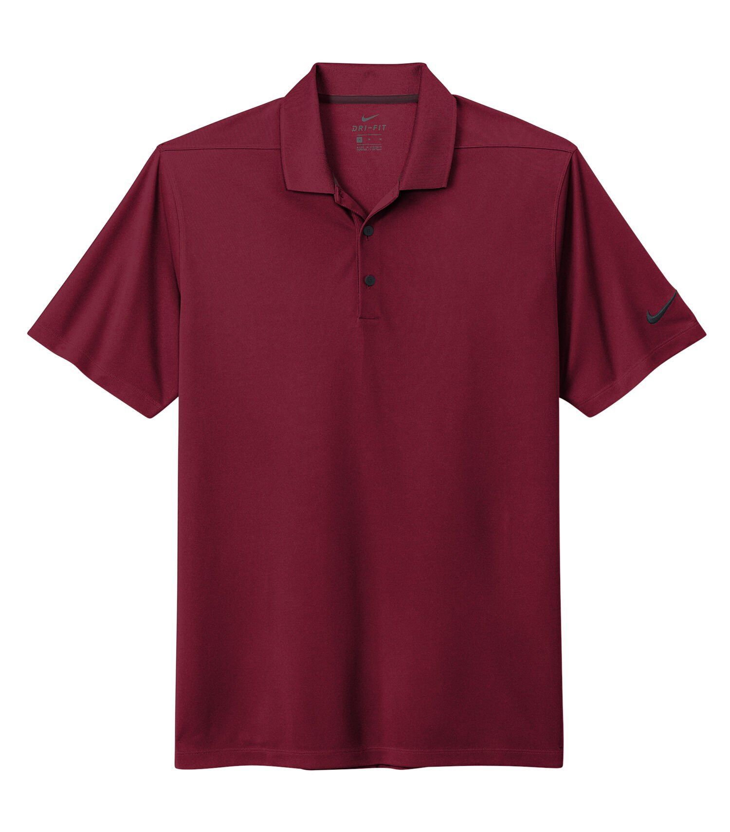 Nike DriFit Micro Pique Polo in Team Red