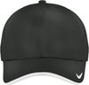 Am image of a Custom Nike Dri Fit Perforated Performance Cap in Anthracite!