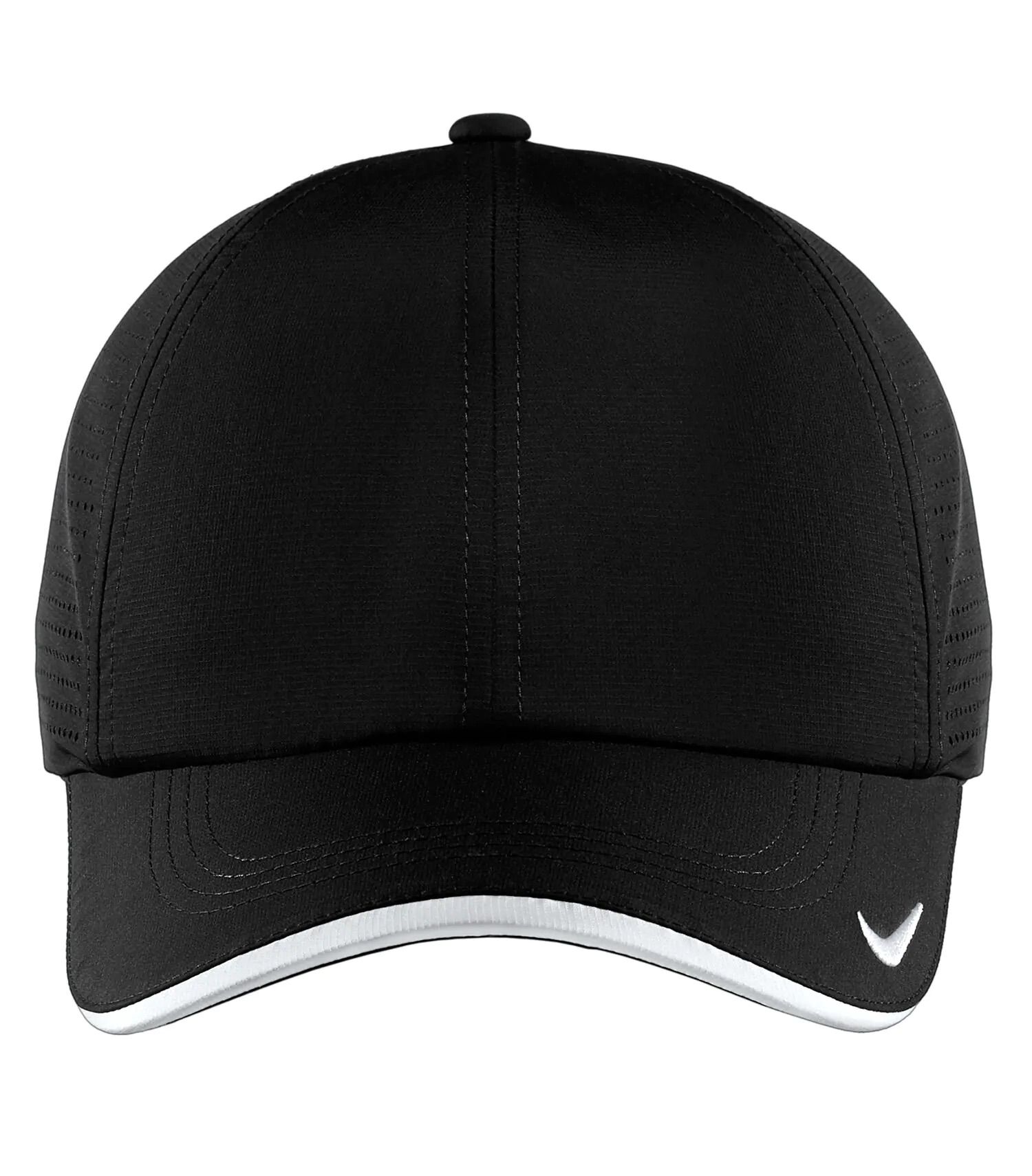 Nike Dri Fit Perforated Performance Cap in Black