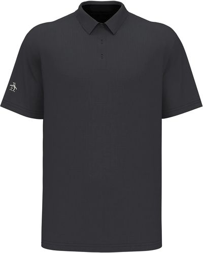 Am image of a Custom Original Penguin Oxford Polo in Quiet Shade!
