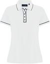 Am image of a Custom Original Penguin Golf Earl Ladies Polo in Bright White!