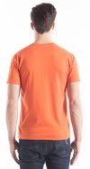 Am image of a Custom Jerico Fine Jersey TShirt in Orange!