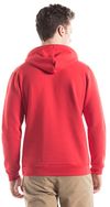 Am image of a Custom Jerico Hooded Sweatshirt in Red!