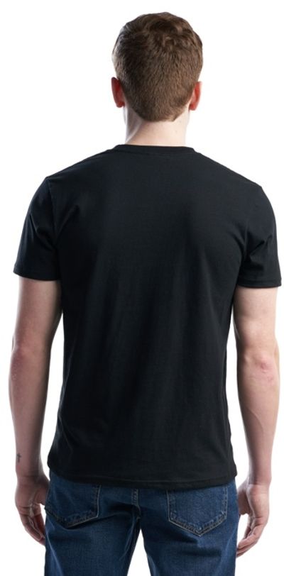 Am image of a Custom Jerico Organic Cotton TShirt in Black!
