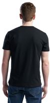 Am image of a Custom Jerico Organic Cotton TShirt in Black!