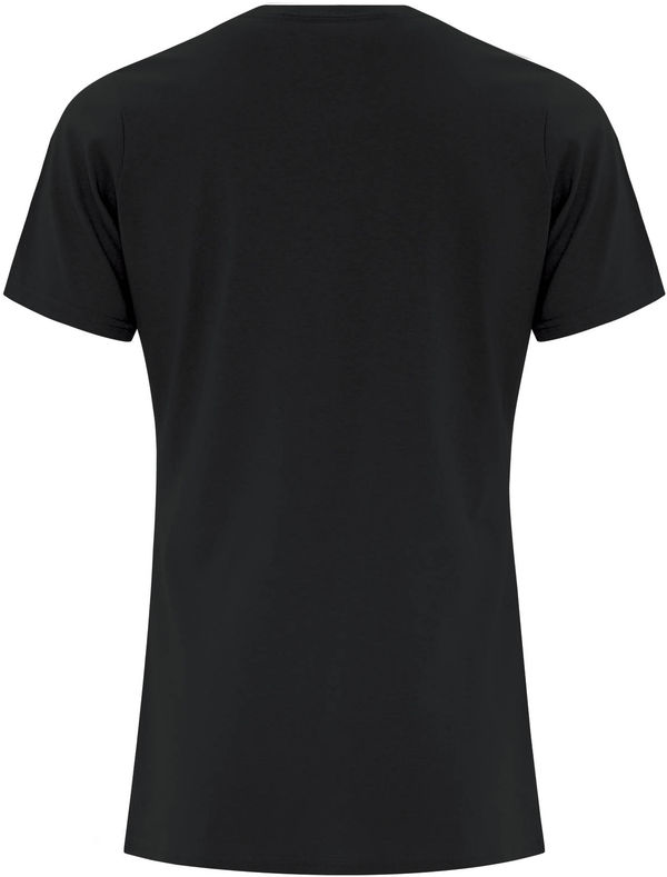 Am image of a Custom ATC Everyday Cotton Ladies Tee in Black!