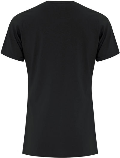 Am image of a Custom ATC Everyday Cotton Ladies Tee in Black!