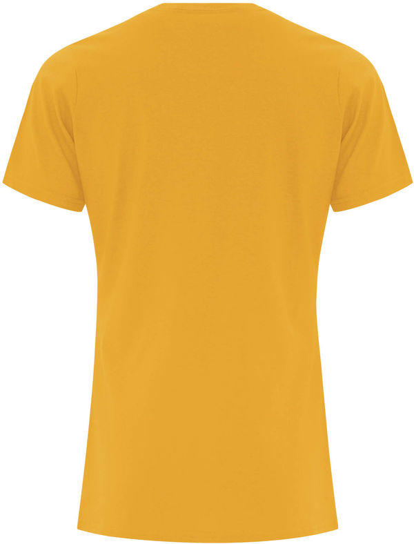 Am image of a Custom ATC Everyday Cotton Ladies Tee in Gold!