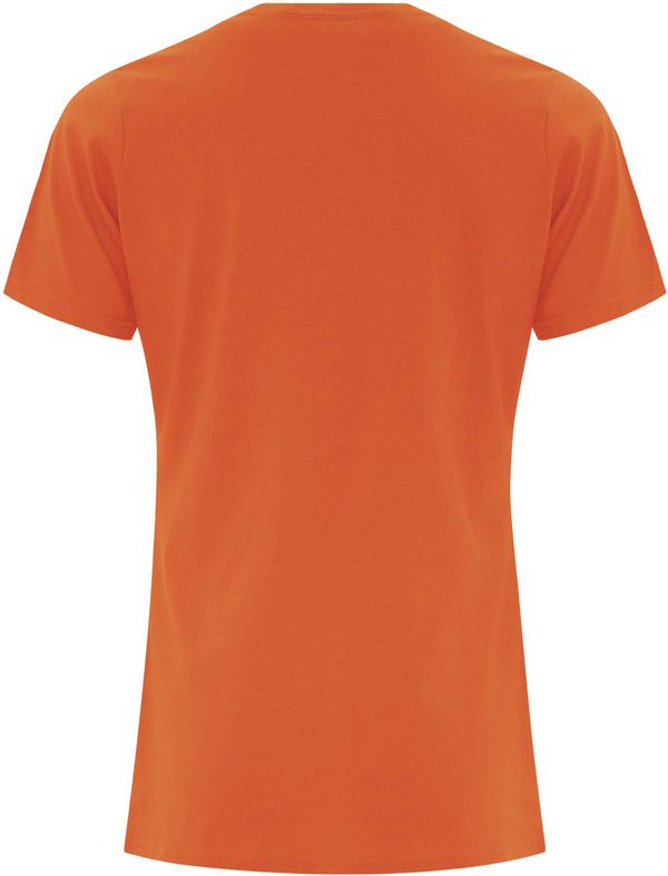 Am image of a Custom ATC Everyday Cotton Ladies Tee in Orange!