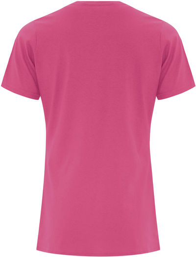 Am image of a Custom ATC Everyday Cotton Ladies Tee in Sangria!