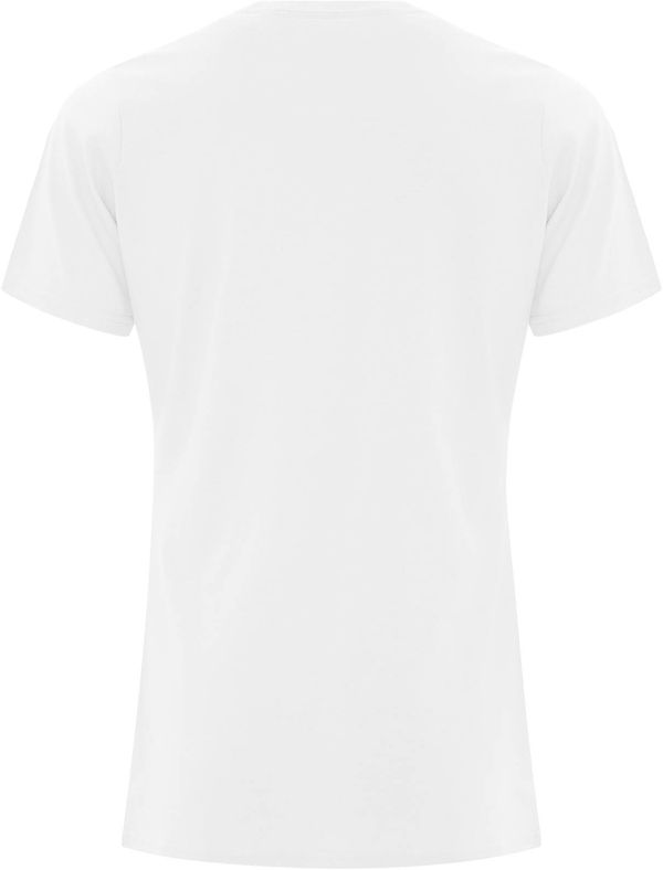 Am image of a Custom ATC Everyday Cotton Ladies Tee in White!