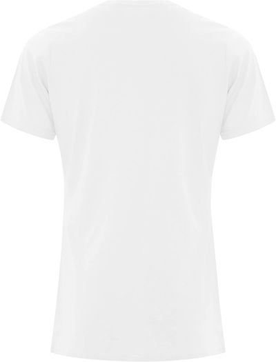 Am image of a Custom ATC Everyday Cotton Ladies Tee in White!