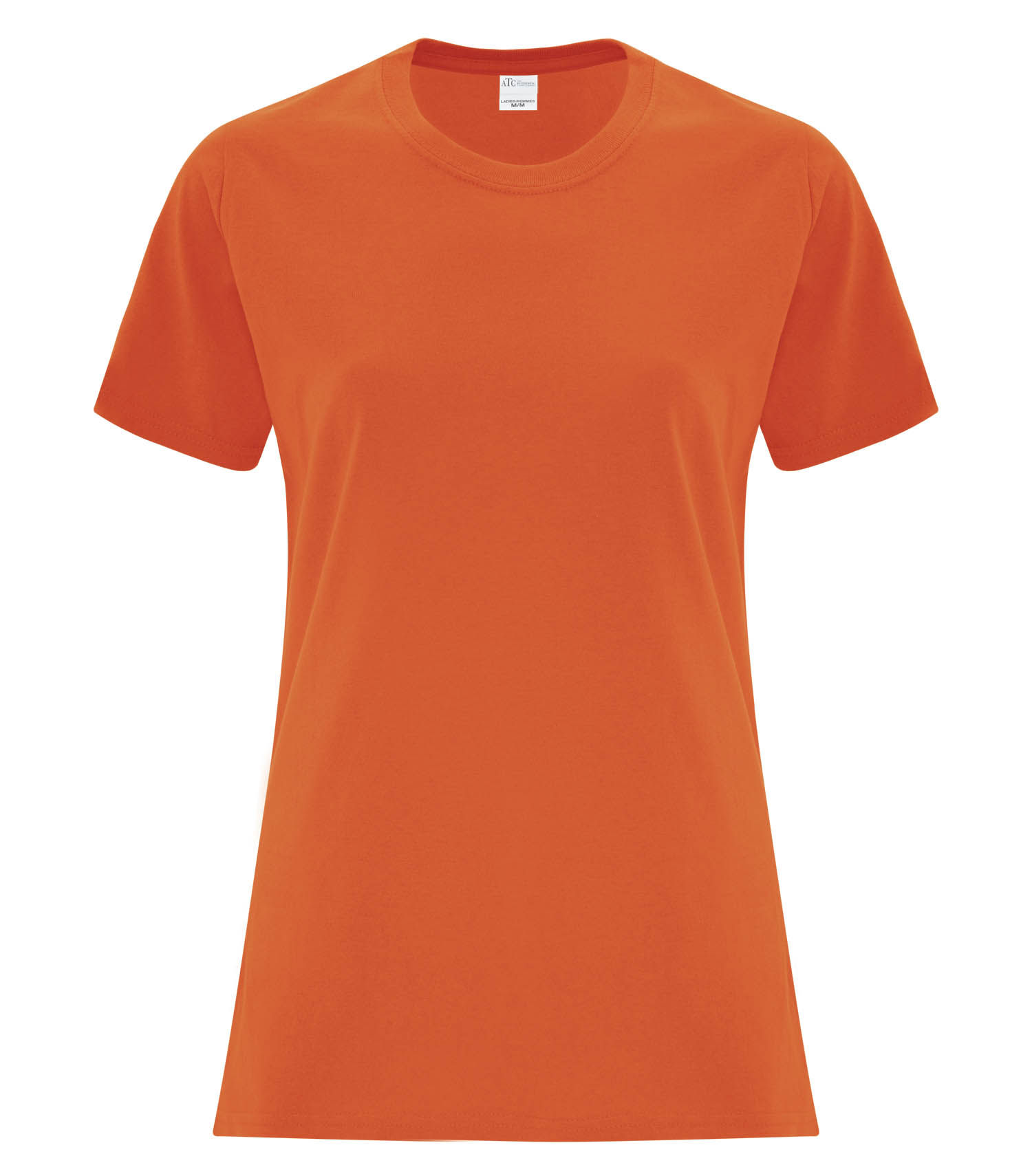 ATC Everyday Cotton Ladies Tee in Orange