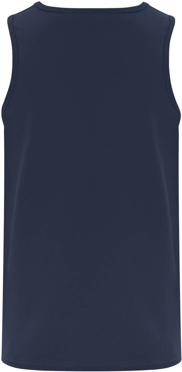 Am image of a Custom ATC Everyday Cotton Tank Top in Navy!