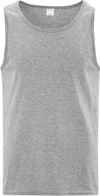Am image of a Custom ATC Everyday Cotton Tank Top in Athletic Heather!